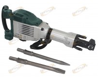 1800 Watt Electric Demolition Jack Hammer Concrete Breaker Punch W/2 Chisel Bits